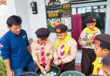Ratusan Penggalang Ikuti Kemah Ukhuwah Pramuka SIT Banyumas