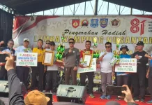 Kodim 0712/Tegal Serahkan Hadiah untuk Pemenang Kampung Nusantara