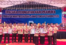 Tiga Pembina Pramuka Banyumas Raih Penghargaan Tingkat Jawa Tengah