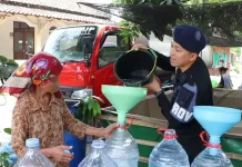 Brimob Polda Jateng Salurkan Air Bersih ke Daerah Terdampak Kekeringan