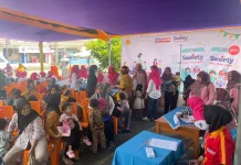 Kolaborasi Alfamart dan Sweety Jangkau 84 Titik Alfamart Sahabat Posyandu