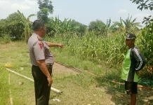 Polsek Dukuhwaru Ajak Warga Cegah Pembakaran Lahan