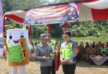 Kapolres Banjarnegara Ajak Warga Desa Ambal Siaga Hadapi Ancaman Longsor