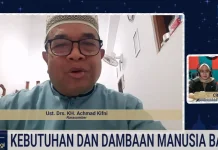 Ustaz Ahmad Kifni Bahas Kebutuhan dan Dambaan Manusia
