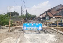 Jembatan Kalibugel Bojanegara Dawuhan Ditarget Dapat Dilalui Akhir Oktober
