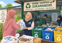 Bank Sampah Sukamandiri Dorong Warga Rajin Pilah Sampah