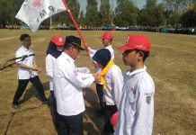 4.140 Anggota PMR Kabupaten Tegal Dikukuhkan