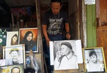 Pelukis Senior Mugo Sumedi Bertahan di Tengah Perubahan Selera