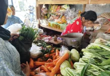 Musim Kemarau Harga Sayur di Pasar Arjo Binangun Bojong Purbalingga Melonjak