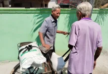 Warga Sambut Baik Penyaluran Bantuan Pangan Komoditas Beras di Grujugan