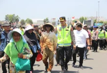 316 Personel Polresta Cilacap Kawal Audiensi Hari Tani 2026