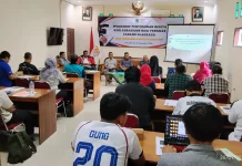 KONI Banyumas Bekali Pengurus Cabor Teknik Menulis Berita