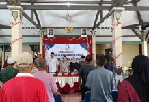 Polsek Kramat Kawal Sosialisasi Pembukaan Pabrik Baru di Dampyak