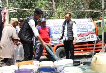 Polres Kebumen Distribusikan 10 Ribu Liter Air Bersih ke Warga Pejagoan