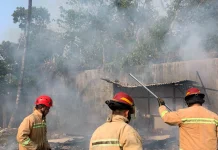 Rumah Warga di Kedungbenda Nusawungu Terbakar, Bagian Dapur Hangus