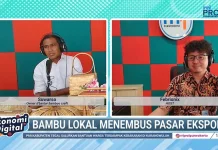 Kerajinan Bambu Banjarnegara Tembus Pasar Ekspor