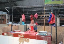 Pasokan Menurun, Harga Daging Sapi di Pasar Trayeman Naik