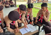 Bukan Sekadar Juara, Pramuka SMPN 4 Kedungbanteng Jadi Wadah Pembentukan Karakter