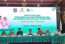 Pengumpulan ZIS Baznas Cilacap 2025 Tembus 23 Miliar