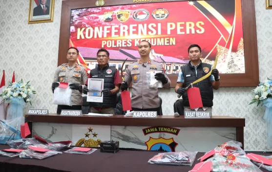 Polres Kebumen Ungkap Sejumlah Kasus dalam Operasi Pekat