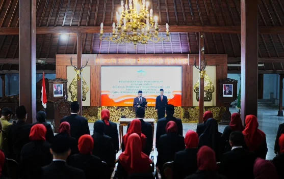 77 Pejabat Pemkab Banyumas Dilantik, Bupati Ingatkan Kinerja Tak Boleh Stagnan