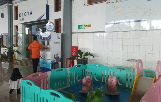 Playground Stasiun Kroya, Temani Perjalanan Si Kecil