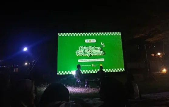 Meja Putar Hadirkan Pengalaman Nonton Film di Ruang Terbuka