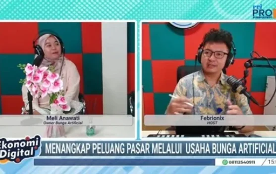 Usaha Bunga Artificial Berkembang Berkat Pemasaran Digital