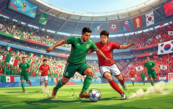 Laga Krusial Meksiko vs Korea Selatan di Piala Dunia 2026