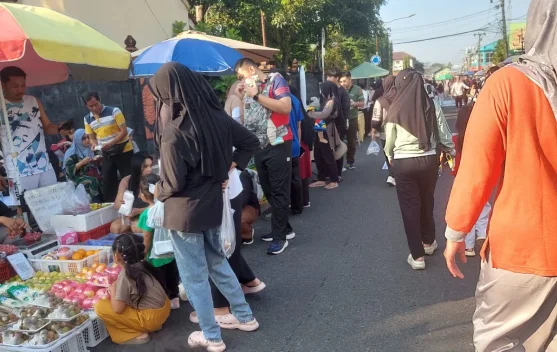 UMKM Lokal Bergairah di Tengah Ramainya Carr Free Day Purbalingga