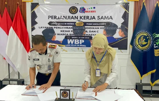 Lapas Brebes Perkuat Program Pendidikan Kesetaraan