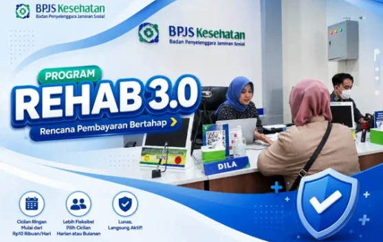 Lebih Fleksibel, Program REHAB 3.0 Beri Kemudahan Lunasi Tunggakan Iuran JKN