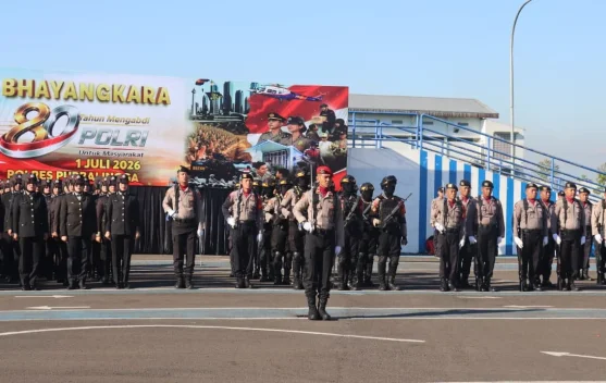 Polres Purbalingga Gelar Upacara Hari Bhayangkara ke-80 Tahun 2026