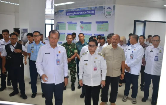 Radar Cuaca BMKG Beroperasi di Cilacap, Perkuat Peringatan Dini Cuaca Ekstrem