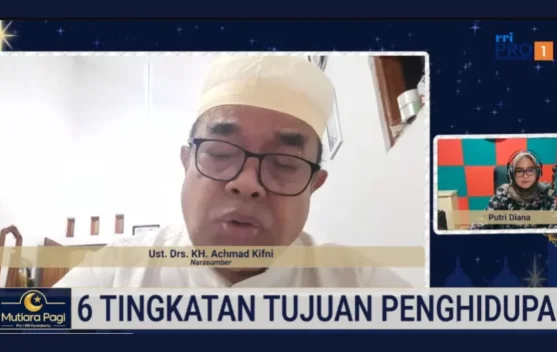 6 Tingkatan Tujuan Penghidupan Manusia dalam Kajian Mutiara Pagi RRI Purwokerto