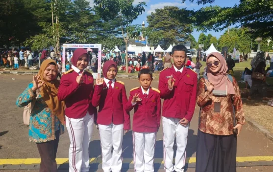 Siswa Sekolah Rakyat Ikut Ramaikan Banyumas Kidsphoria 2026