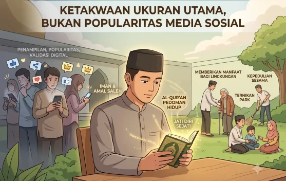 Ketakwaan Menjadi Standar Nilai Diri Seorang Muslim