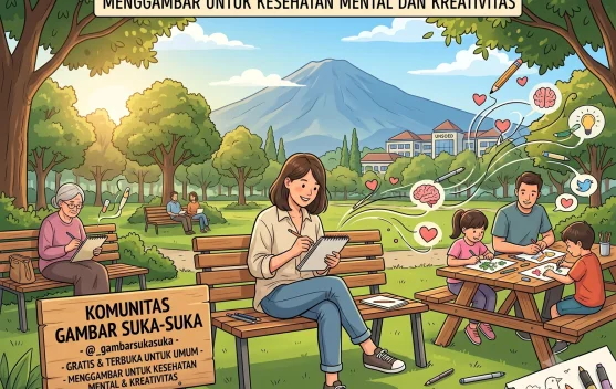 Menggambar Dinilai Efektif Jaga Kesehatan Mental dan Kreativitas