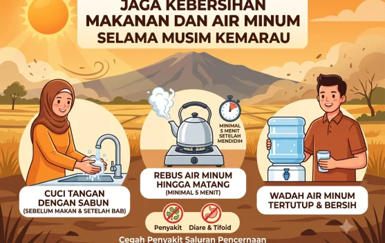 PHBS dan Air Minum Bersih Jadi Kunci Hadapi Musim Kemarau