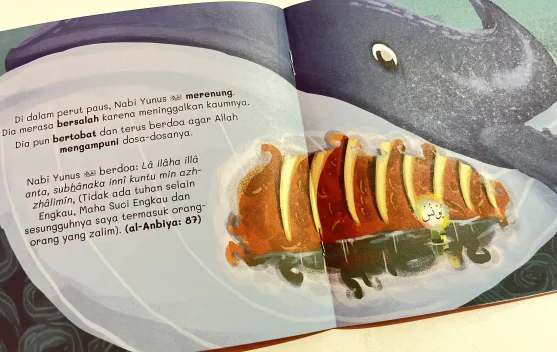 Mengenalkan Keteladanan Nabi Yunus AS kepada Anak lewat Buku Cerita Bergambar