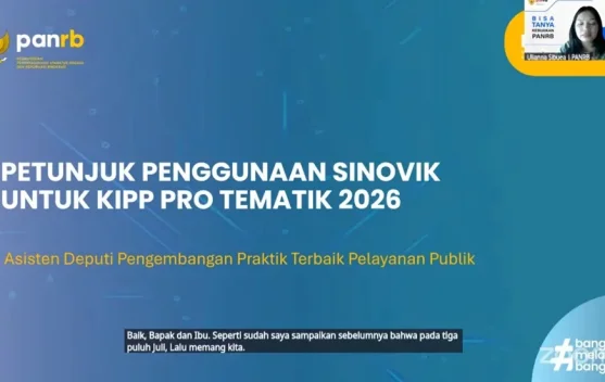 PANRB Jelaskan Teknis Penggunaan Sinovik untuk KIPP Pro Tematik 2026