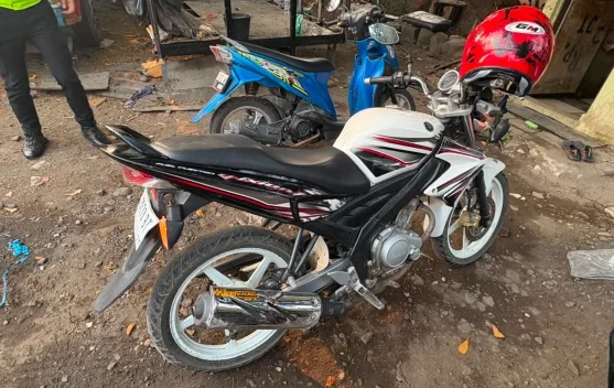 Motor Diduga Hasil Curanmor Terlibat Laka di Slawi, Polisi Temukan Airsoft Gun