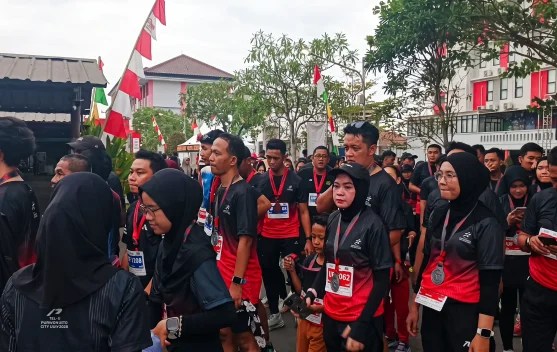 Peserta Apresiasi Purwokerto City Run, Rute Nyaman dan Suasana Meriah