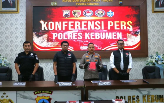 Polres Kebumen Ungkap Sabu 86,19 Gram, Dua Tersangka Diamankan