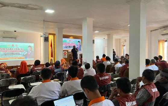 Anggota DPR Yanuar Arif Wibowo Sosialisasikan Empat Pilar Kebangsaan