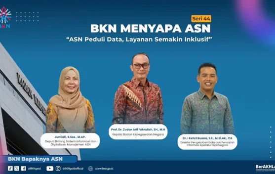 BKN Dorong ASN Peduli Data untuk Layanan yang Lebih Inklusif