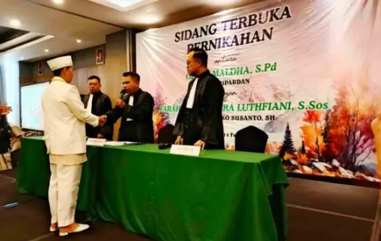 Sah! "Vonis" Seumur Hidup di Pelaminan, Konsep Uniknya Pernikahan