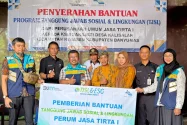 TPST Saka Jati Kalisalak Terima Bantuan Mesin Pengolah Sampah