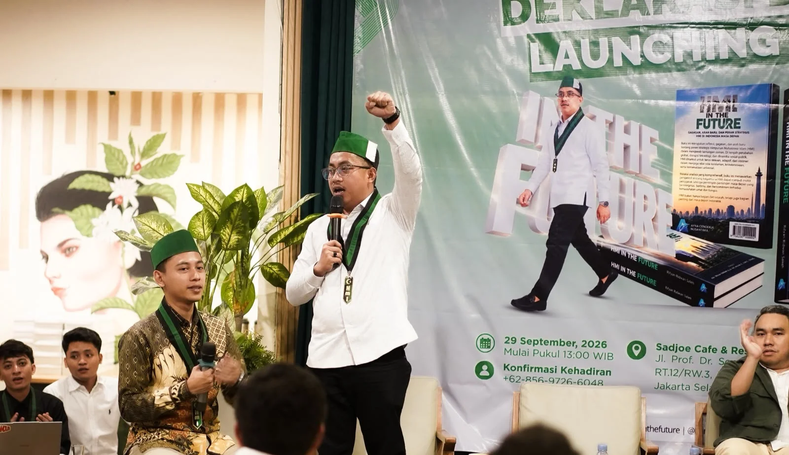 Luncurkan Buku, Rifyan Ridwan Saleh Deklarasi Maju Caketum PB HMI | LPP RRI