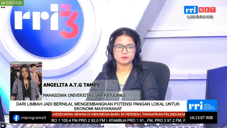 Bernilai Ekonomi, Mahasiswa Unsrat Olah Ampas Tahu Jadi Keripik 'Kamasoy' | LPP RRI